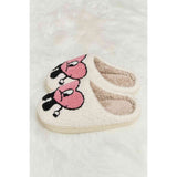 Melody Love Heart Print Plush Slippers - Spicie's Boutique