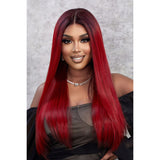 13*2" Lace Front Wig Synthetic Straight 26" 150% Density - Spicie's Boutique
