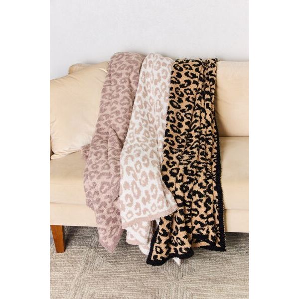Cuddley Leopard Decorative Throw Blanket - Spicie's Boutique