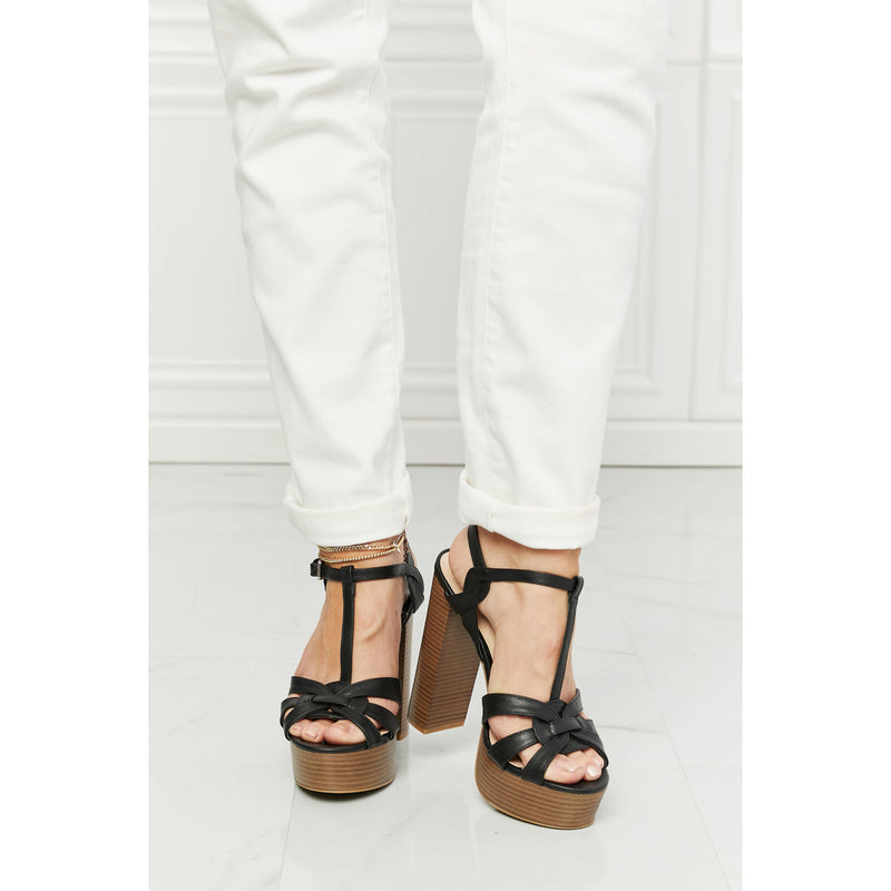Legend She's Classy Strappy Heels - Spicie's Boutique