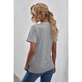 FAITH OVER FEAR Graphic Round Neck Tee - Spicie's Boutique