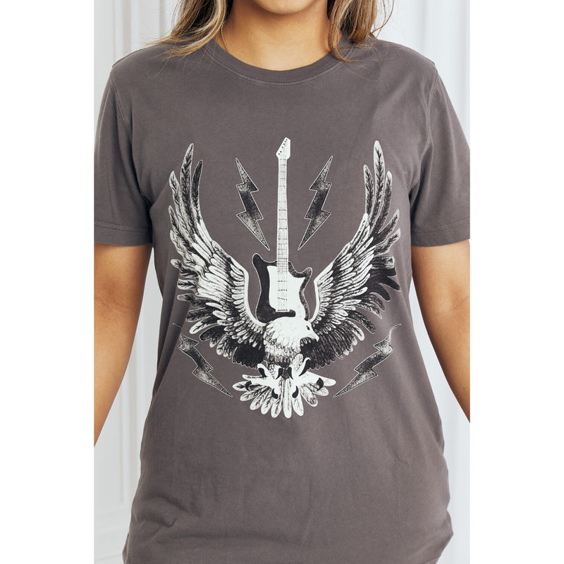 mineB Eagle Graphic Tee Shirt