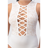 Lace Sleeveless Bodysuit - Spicie's Boutique