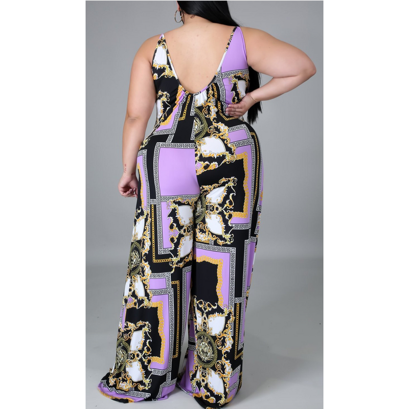 Lux Jumpsuit w/mask - Spicie's Boutique