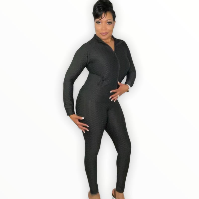 Black 2 piece Tracksuit - Spicie's Boutique