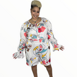Big Face Romper - Spicie's Boutique