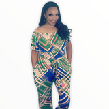Off Shoulder One piece Jumpsuit - Spicie's Boutique