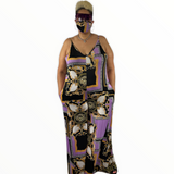 Lux Jumpsuit w/mask - Spicie's Boutique