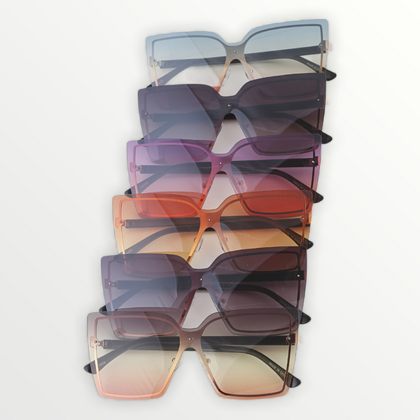 Oversized Lens Shield Sunglasses - Spicie's Boutique