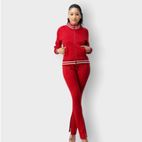 Red Tracksuit - Spicie's Boutique