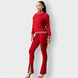 Red Tracksuit - Spicie's Boutique