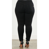 Plus Size Black Denim Jeans - Spicie's Boutique