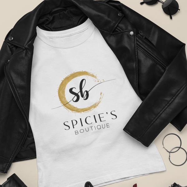 SB White T-shirt - Spicie's Boutique