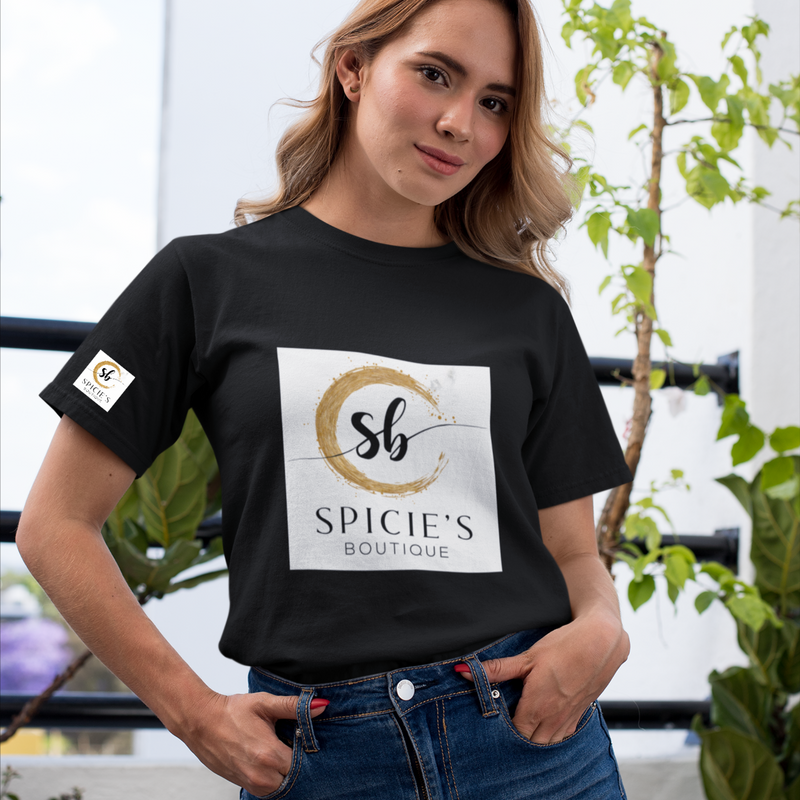 SB Black T-shirt - Spicie's Boutique