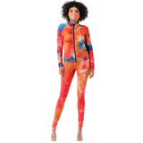 Tie-dye Active Set w/Mask - Spicie's Boutique