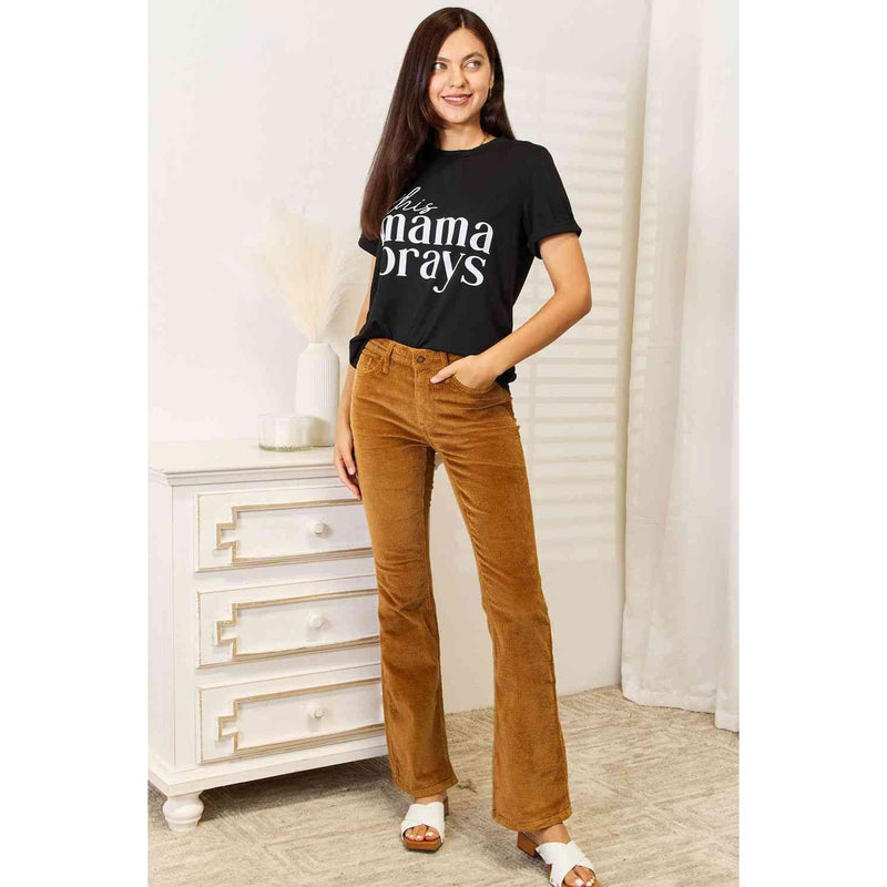 Simply Love THIS MAMA PRAYS Graphic T-Shirt - Spicie's Boutique