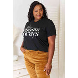 Simply Love THIS MAMA PRAYS Graphic T-Shirt - Spicie's Boutique