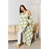 Cuddley Checkered Decorative Throw Blanket - Spicie's Boutique