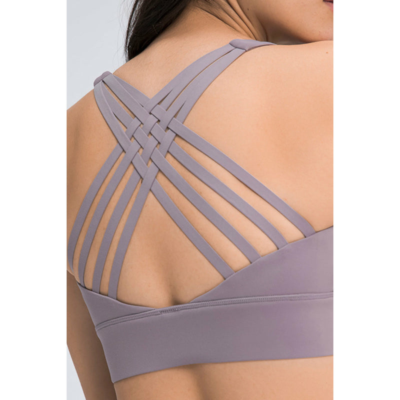 Eight Strap Sports Bra - Spicie's Boutique