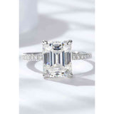 5 Carat Moissanite Side Stone Ring - Spicie's Boutique