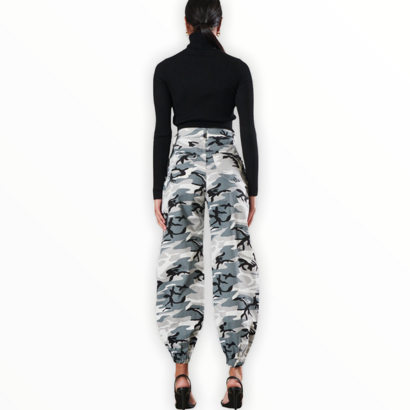 Grey Camo Pants - Spicie's Boutique