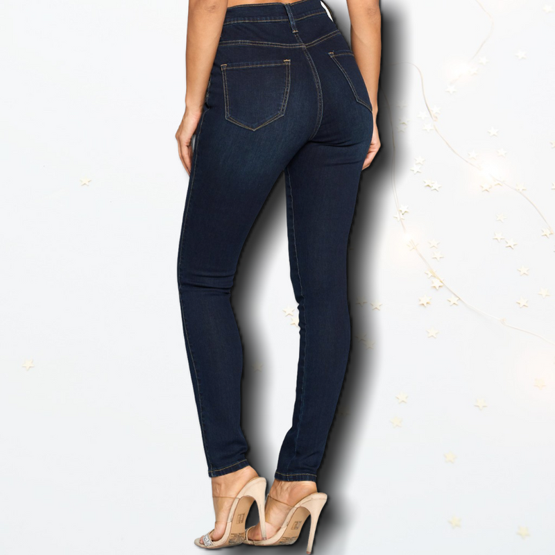 Dark Blue Skinny Jean - Spicie's Boutique