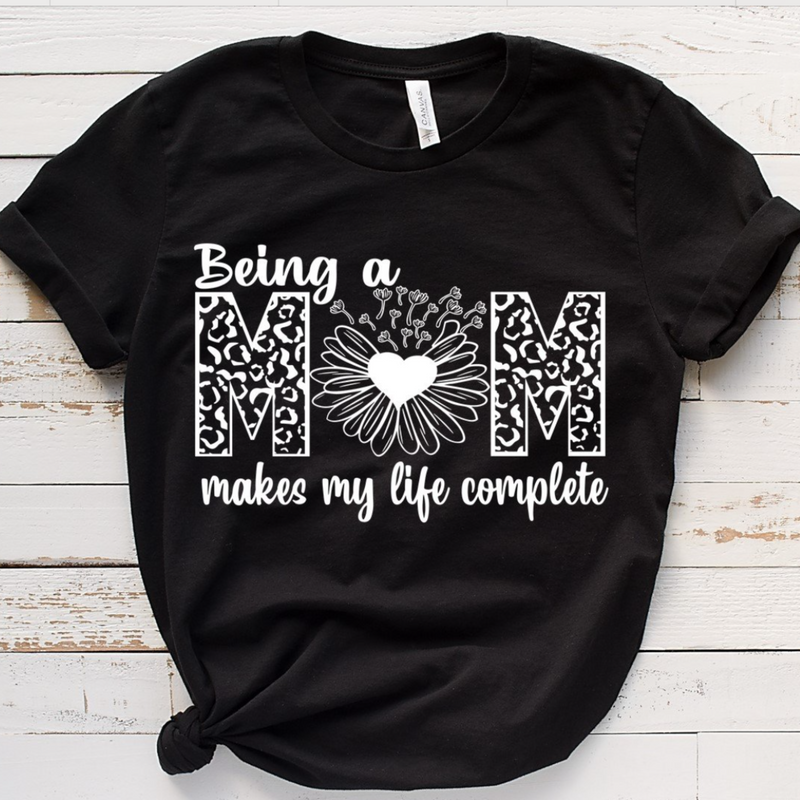 Being a MOM Graphic T-shirt - Spicie's Boutique
