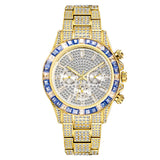 Fashion Full Diamond Luxury Ice Out Quartz Watch - Spicie's Boutique